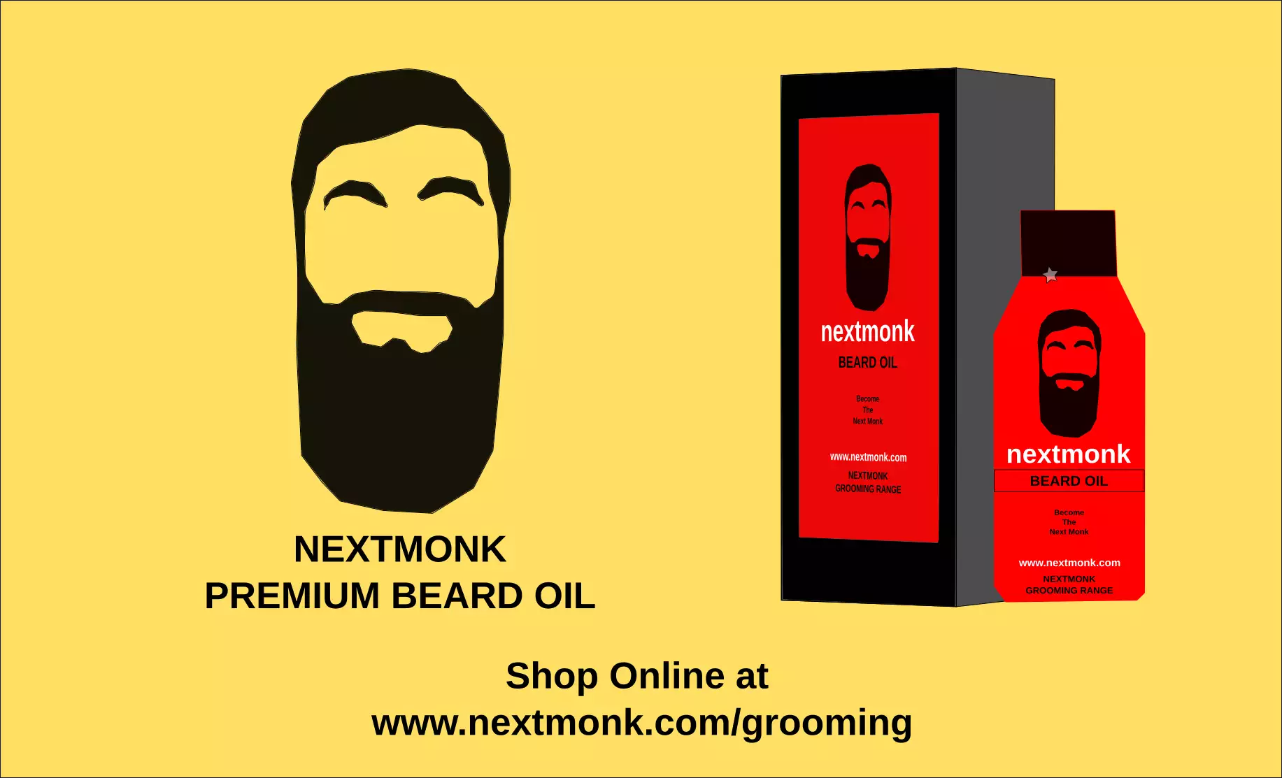Next Monk Beard Oil.