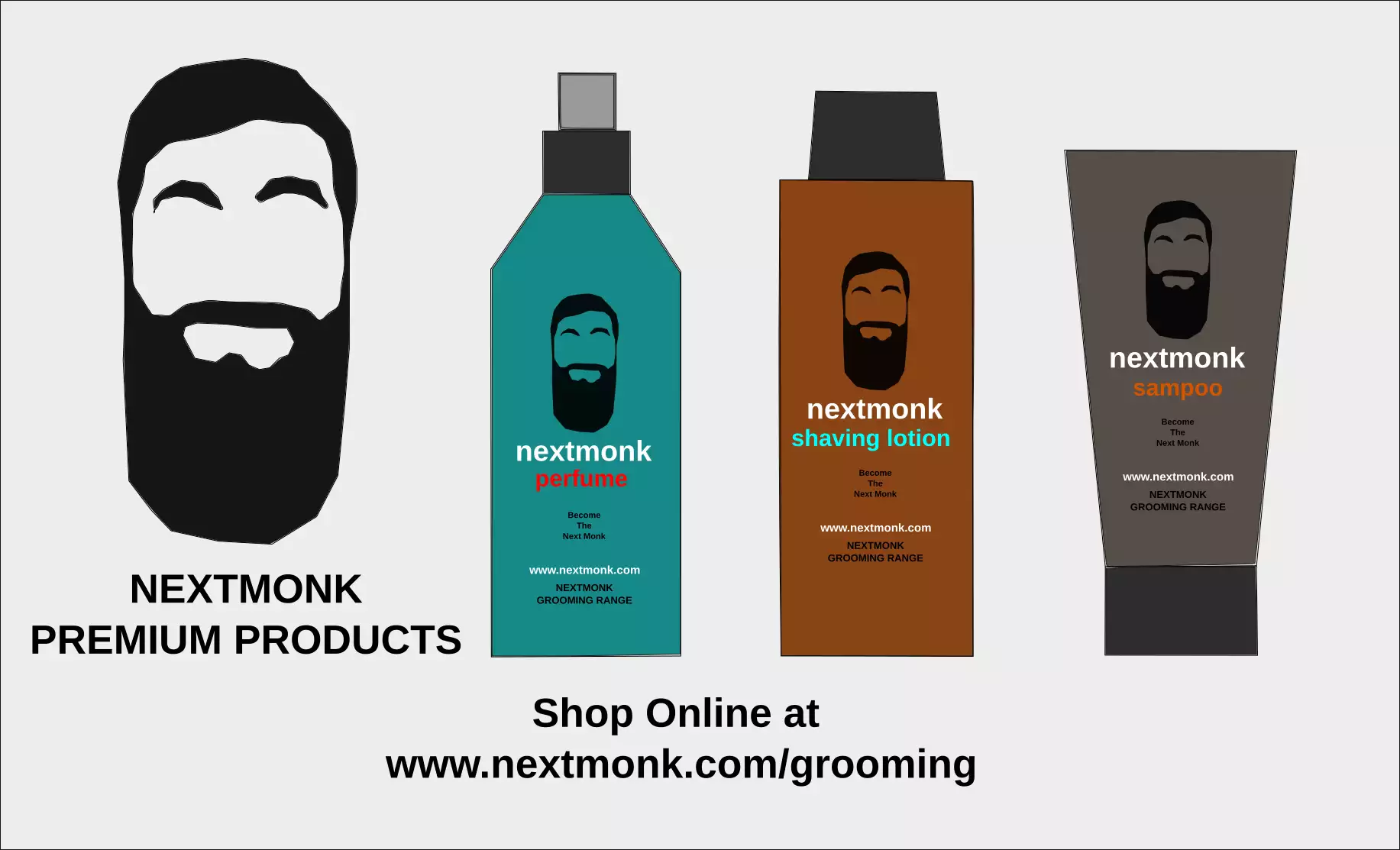 NextMonk Grooming Range.